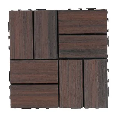 Trä Plast Komposit Patio Däck plattor